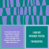 Napkin: Recent Study/Negative